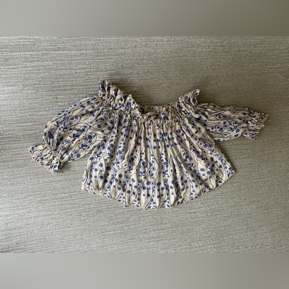 Agua by Agua Bendita Urucu Off-Shoulder Blouse XS - Picture 5 of 9
